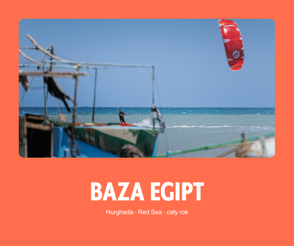 Kitesurfing Hurghada Red Sea Egipt